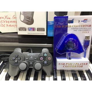 (tiến xíu) cổng chuyển tay cầm Ps2 sang pc ,cao su PS2,phụ kiện tay bấm ps2  ,Tay cầm Ps2 chữ A cổng chuyển  Ps2 Usb