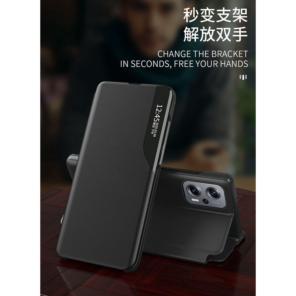 Ốp Lưng Điện Thoại Dạng Ví Da Lật Dành Cho Redmi Note 12 Pro Plus 5G Redmi Note12 Explorer / Discovery 5G