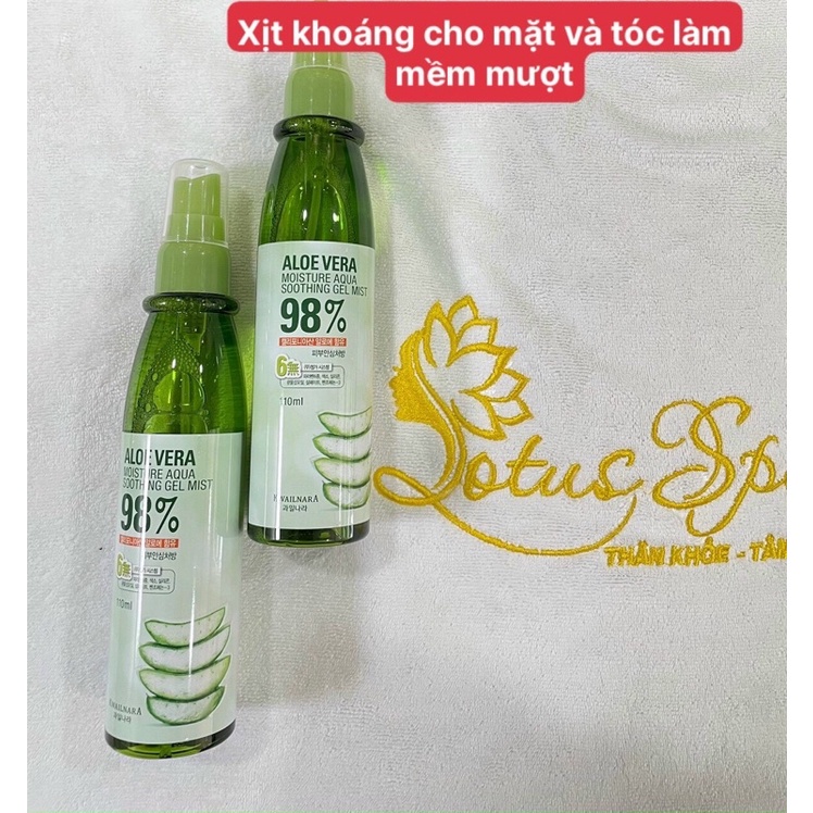 [ CHÍNH HÃNG HÀN QUỐC] Xịt Khoáng Lô Hội - Nha Đam
