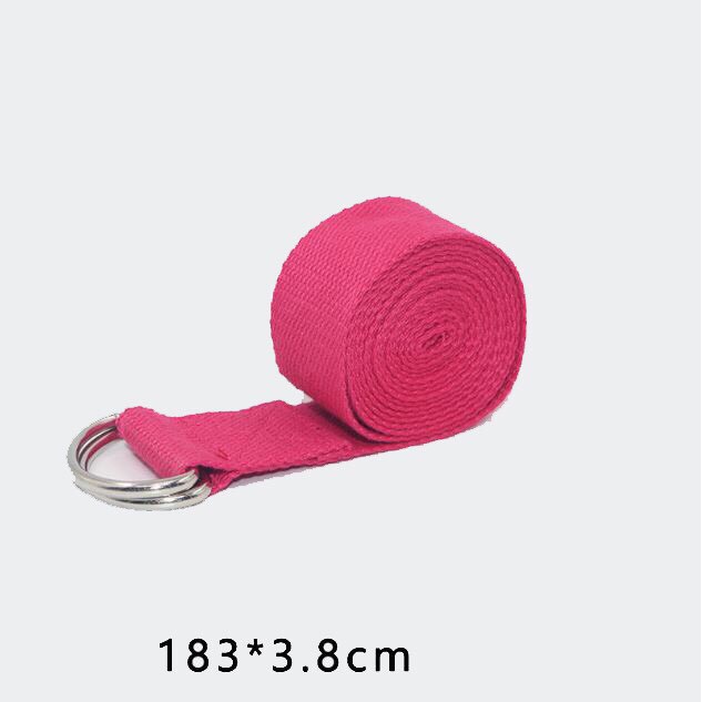 Dây tập Yoga Cotton loại tốt giá rẻ 1m8 x3,8cm (Yoga Strap)