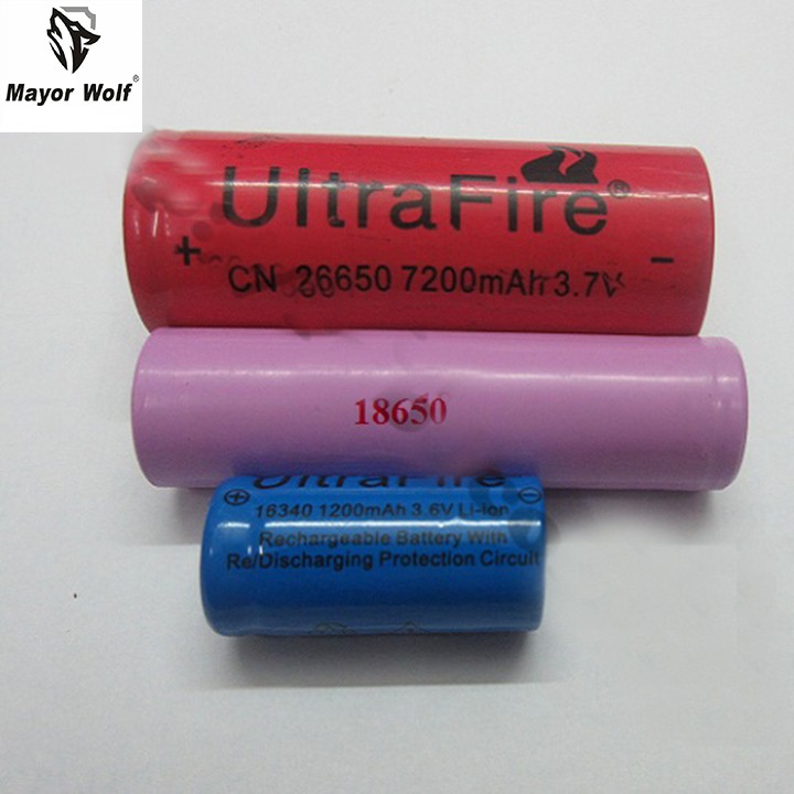 Pin sạc dung lượng cao 26650 3.7V 6800mAh