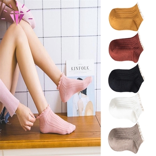 1 Đôi Tất Lưới Cổ Ngắn Thời Trang Cho Nữ