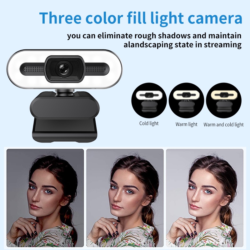 Webcam USB ebcam 1080P Full HD kèm mic cho máy tính Laptop Mac | BigBuy360 - bigbuy360.vn