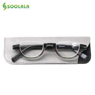 Kính đọc sách SOOLALA nửa gọng cho nữ