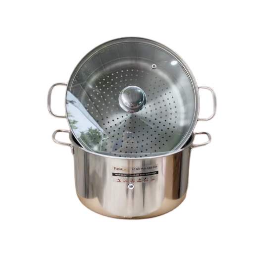 BỘ NỒI XỬNG FATA COOK 28/30CM (1 ĐÁY)