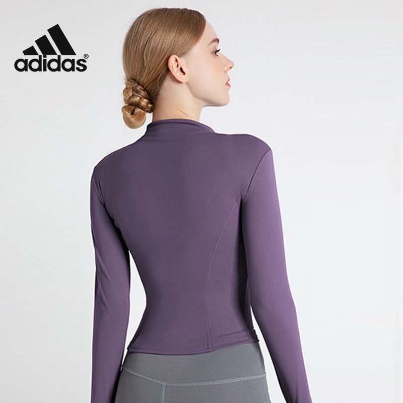 Adidas Áo Khoác Thể Thao Dài Tay Thấm Hút Mồ Hôi Nhanh