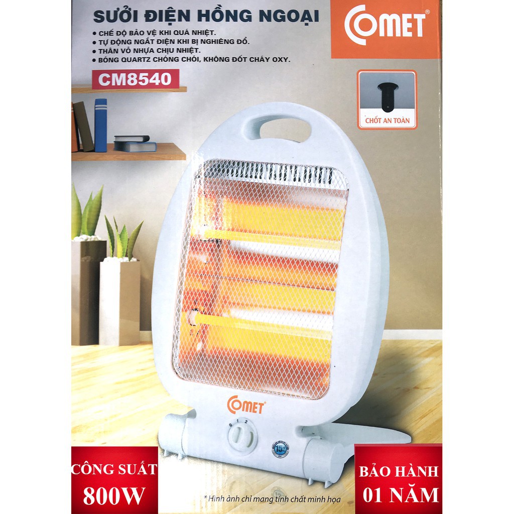 Bảo Hành 1 NămQuạt Sưởi Đa Năng 800W Lion Japan 2 Bóng Sưởi,An Toàn Tuyệt Đối Khi Sử Dụng, Công Nghệ Mới Tiết Kiệm đ