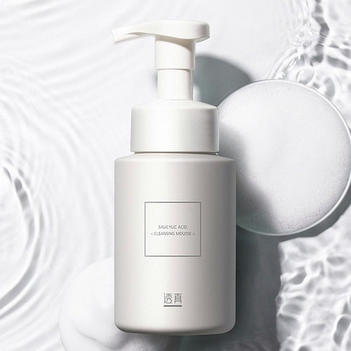 Sữa rữa mặt tạo bọt Axit Salicylic kiềm dầu, giảm mụn đầu đen, mụn ẩn Lucenbase 150ml