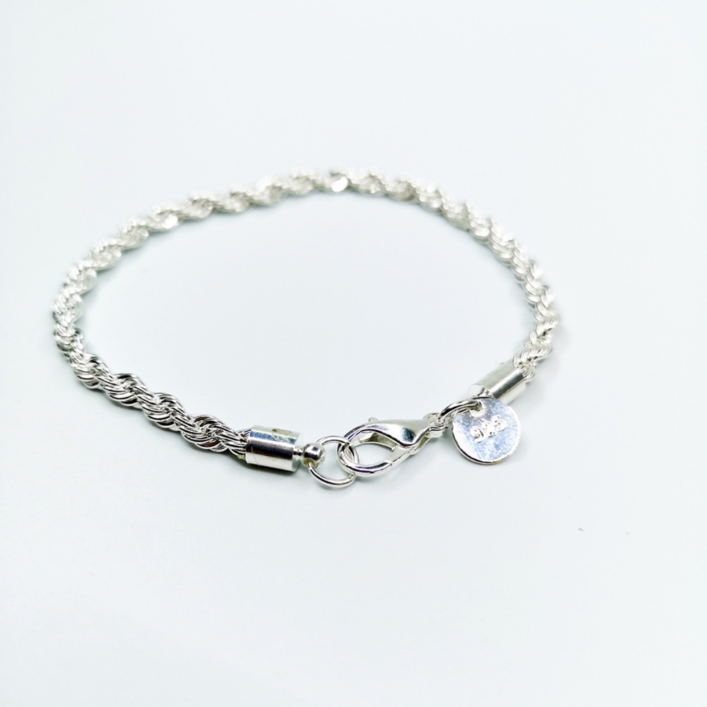 Vòng đeo tay chuỗi xoắn lượn sóng thời trang dự tiệc cho nữ