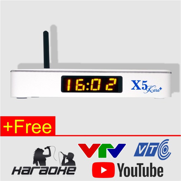 Ram 2G TeleBoX X5 kara Plus LED + đồng hồ - Tặng thẻ VIP Karaoke