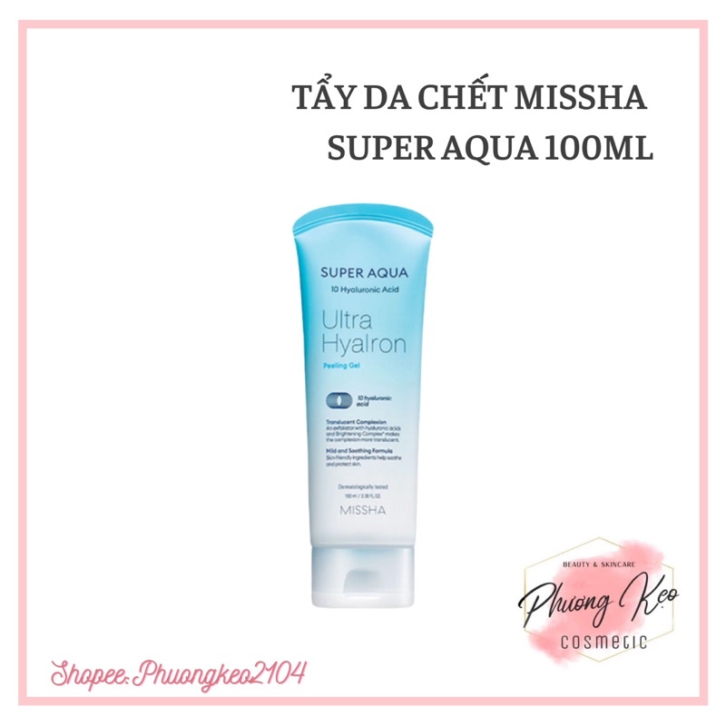 Tẩy da chết Missha Super Aqua 100ml