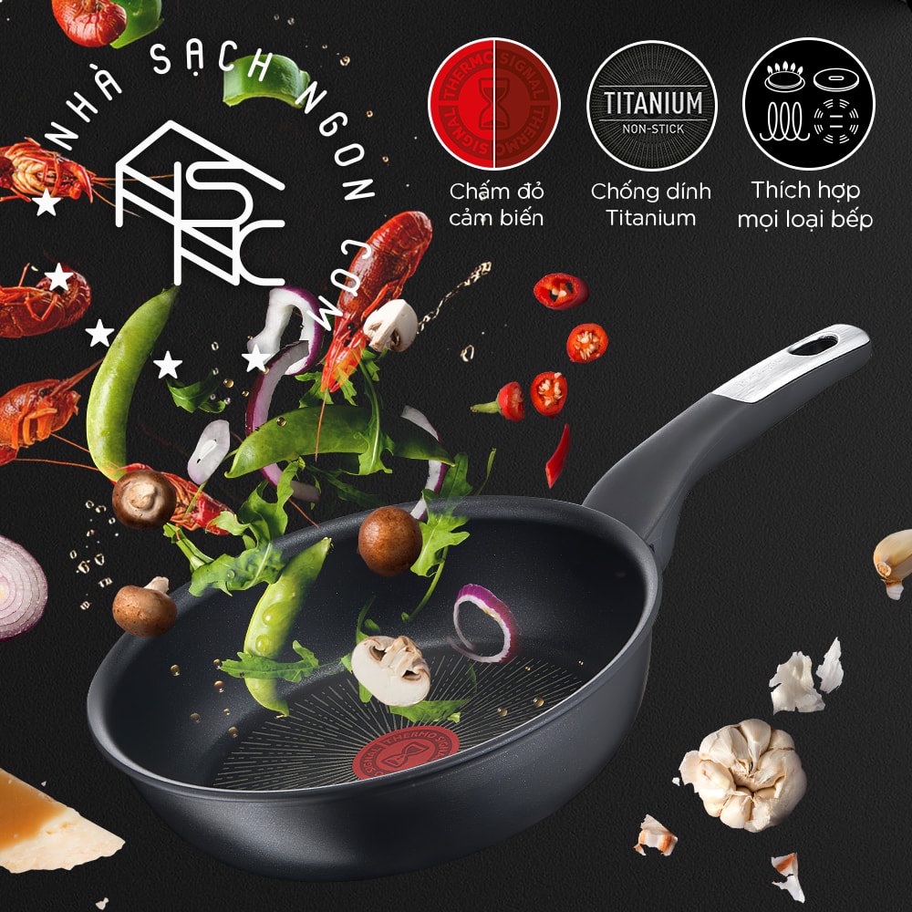 Chảo chiên Tefal Unlimited 26 cm - G2550502