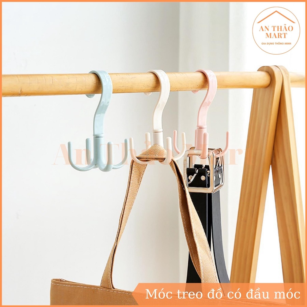 Móc Treo Đồ Với 4 Đầu Móc Tiện Dụng