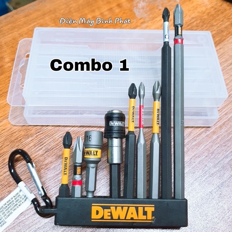 Bộ Mũi Vít Combo Dewalt - Bosch Nhập Mỹ