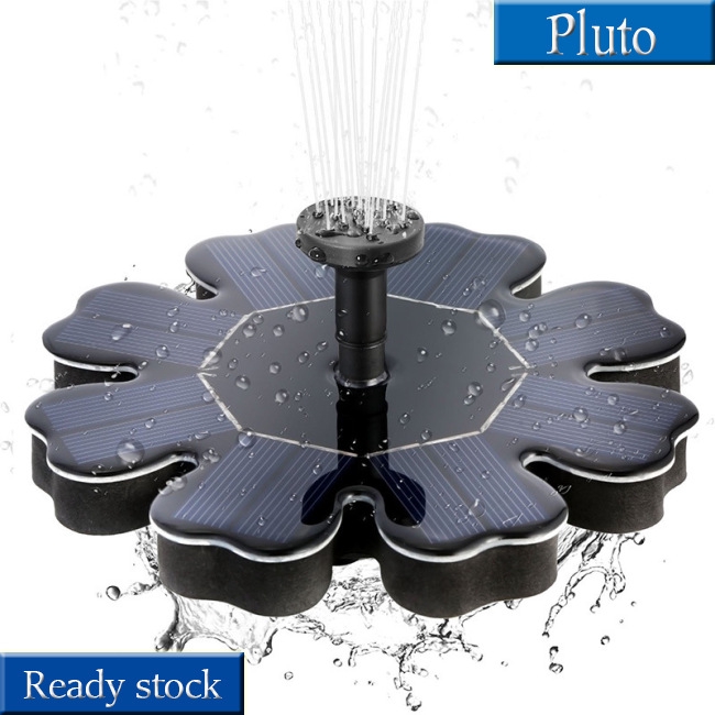 Vòi Phun Nước Năng Lượng Mặt Trời Hình Bông Hoa 8v 2.5w