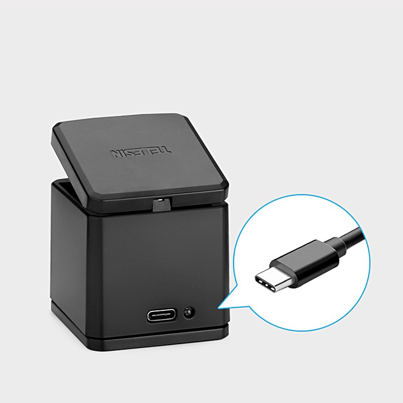 Sạc 3 pin và pin cho Gopro 8/7/6/5 - Telesin