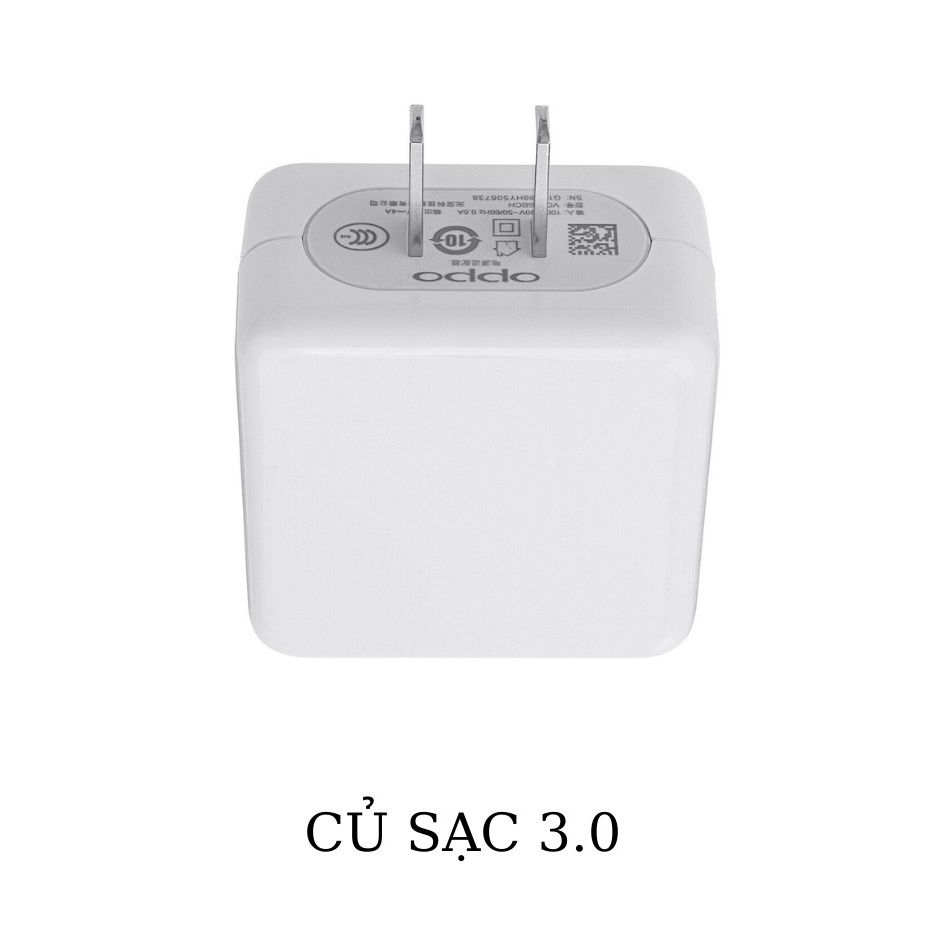 CỦ SẠC NHANH OP-PO F9/F11/RENO & REAL-ME - BH 06 THÁNG