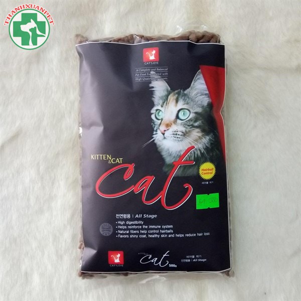Thức ăn mèo Hàn Quốc Cateye 500g