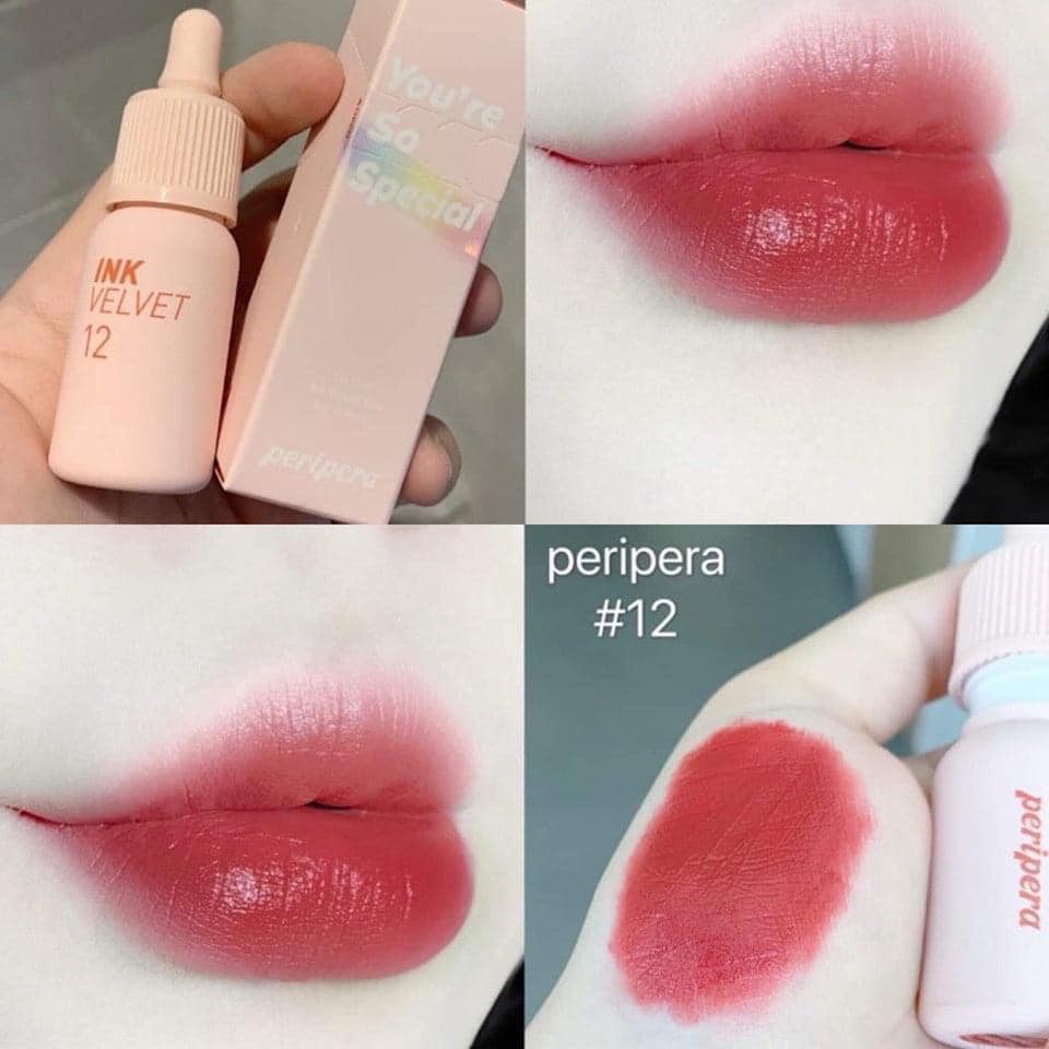 Son Kem Lì Peripera Lip Tint Ink 11, 12, 13