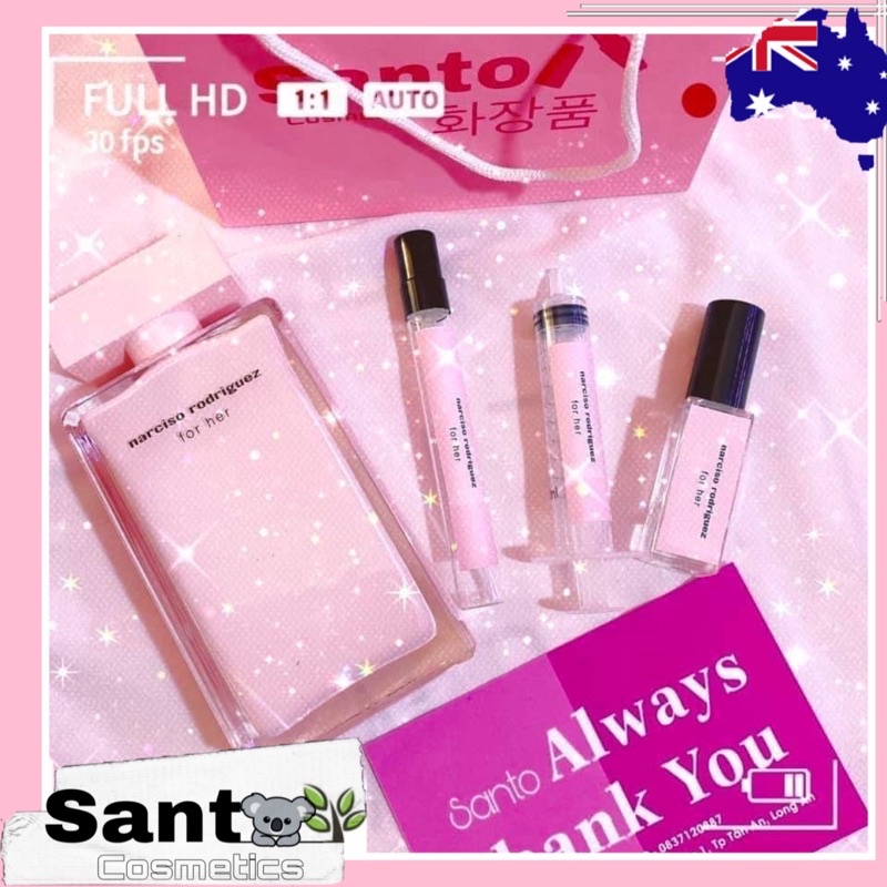 Nước Hoa Narciso Hồng Nhạt rodriguez for her