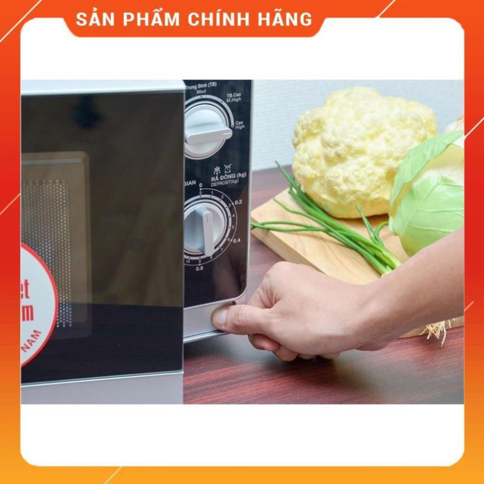 [Hỏa tốc 1 giờ] [FREESHIP] Lò vi sóng Sharp R-205VN-S - Hàng chính hãng, BH 12 tháng Huy Anh