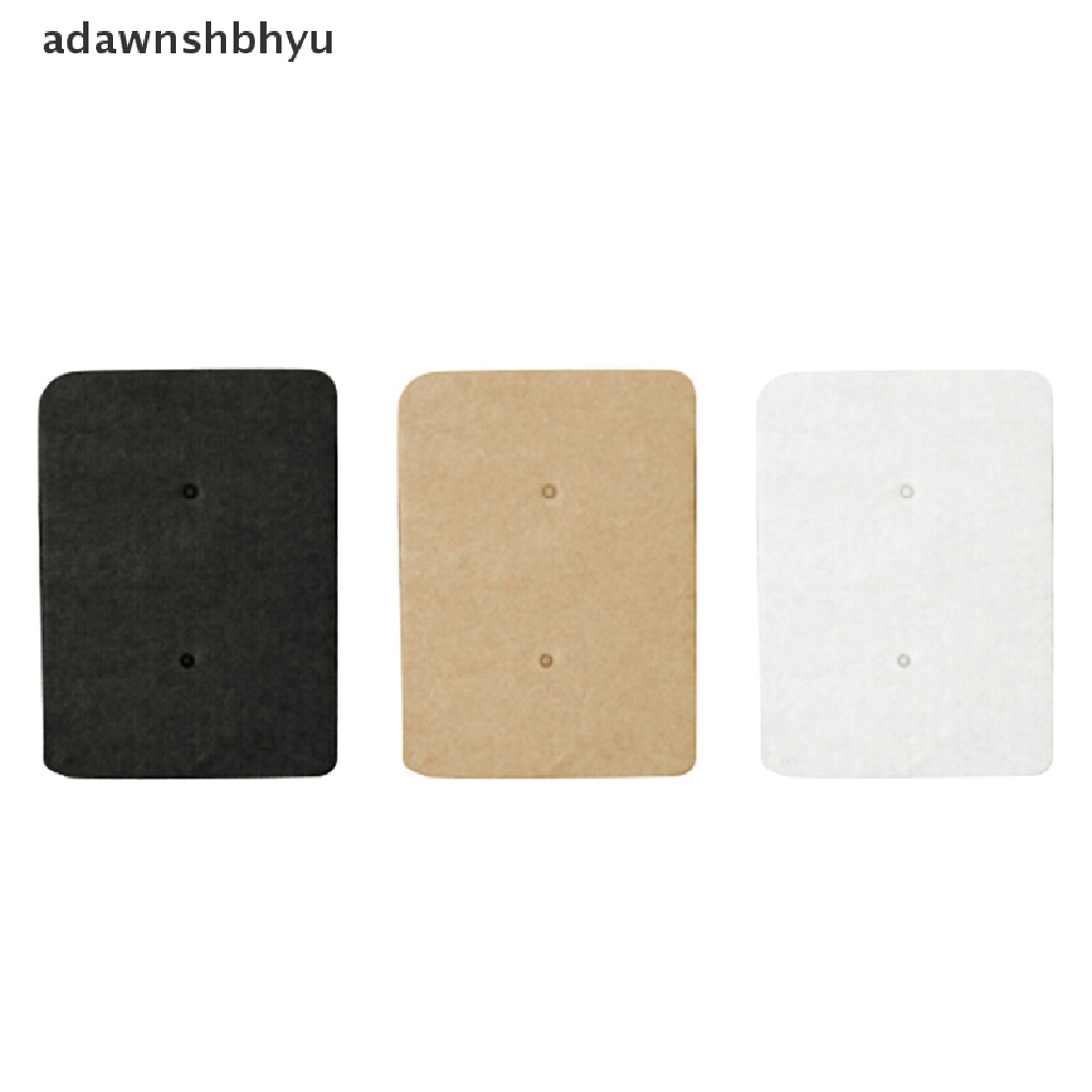 Set 50 Thẻ Giấy Kraft Treo Khuyên Tai Trưng Bày