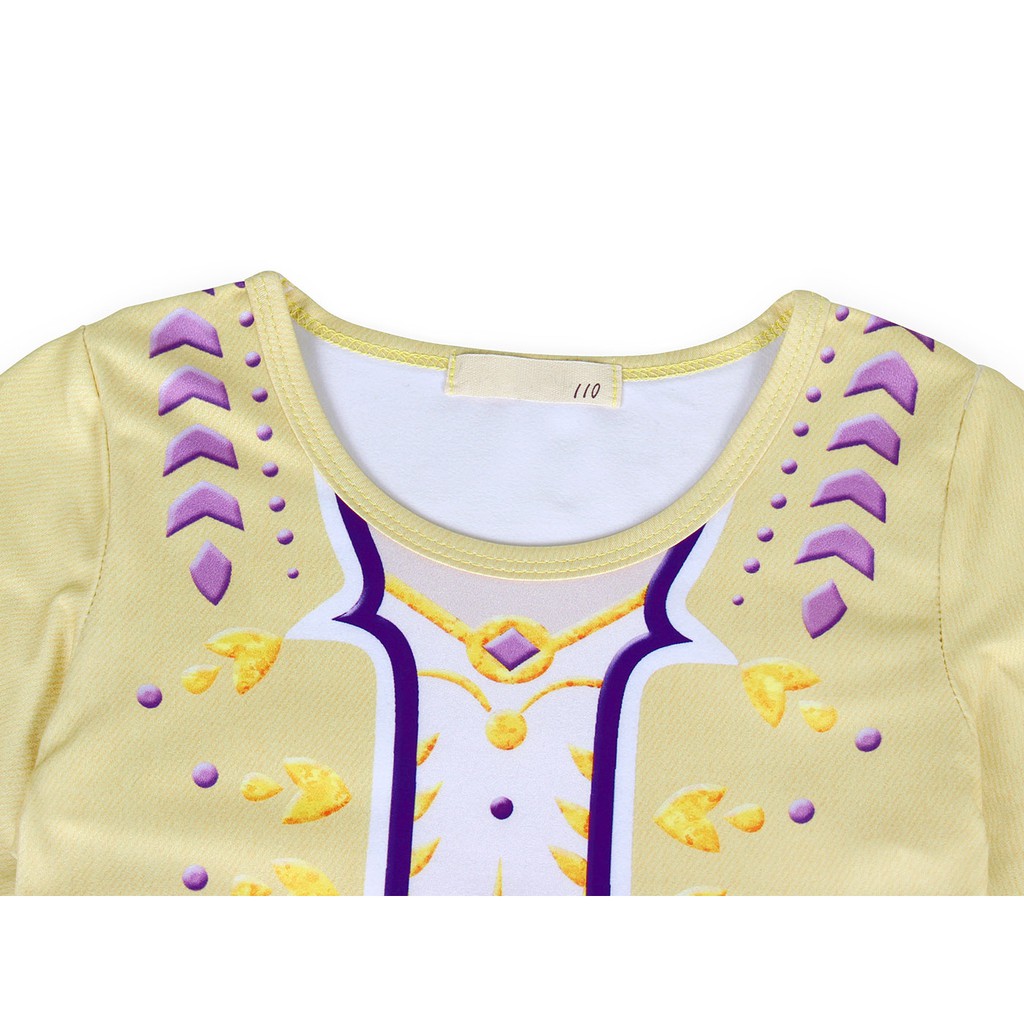 Frozen Princess Costume Anna Dress Girl Pajamas Nightgown Birthday Party Halloween Cosplay Costume | BigBuy360 - bigbuy360.vn