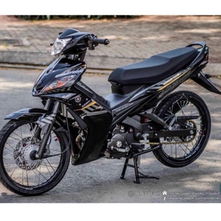 Tem Rời Exciter Crypton Đời 2006-2010 Dán Xe Đen