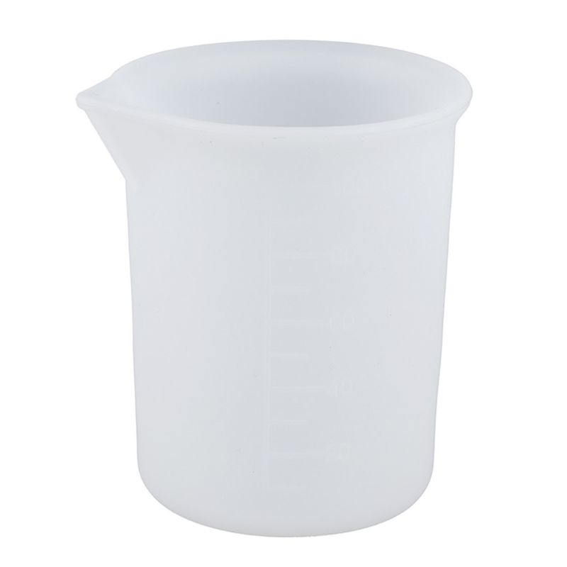 Set 2 Cốc Đo Lường Bằng Silicone 100ml 250ml Chuyên Dụng Cho Nấu Ăn