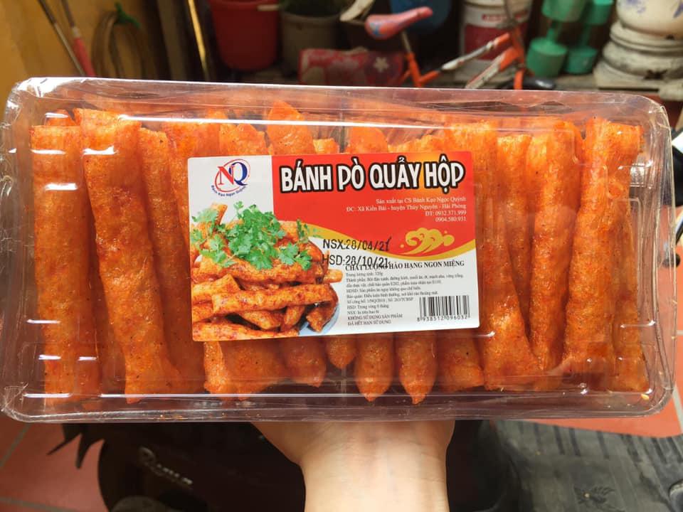1 Hộp bánh pò quẩy hộp siêu ngon trở về tuổi thơ dai ngon