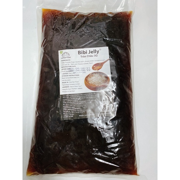 Trân châu 3q caramel Bibi