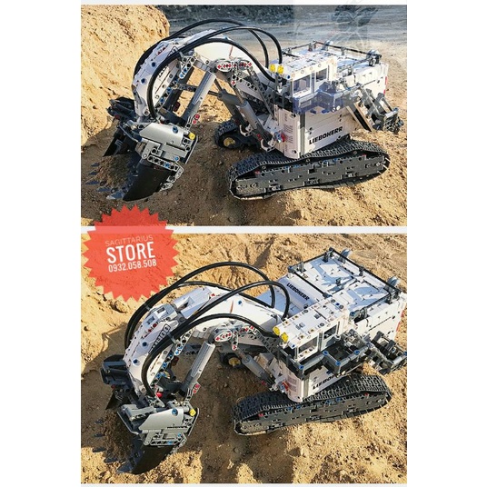 Lego Mouldking 13130 Lắp Ráp Xe Xúc Đất