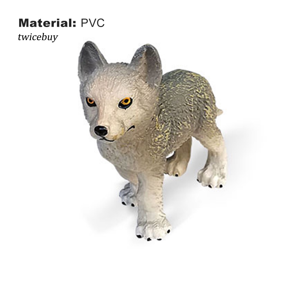 Mô Hình Tượng Chó Sói Siberian Hoạt Hình Nhiều Tư Thế Khác Nhau Trang Trí Nhà Cửa