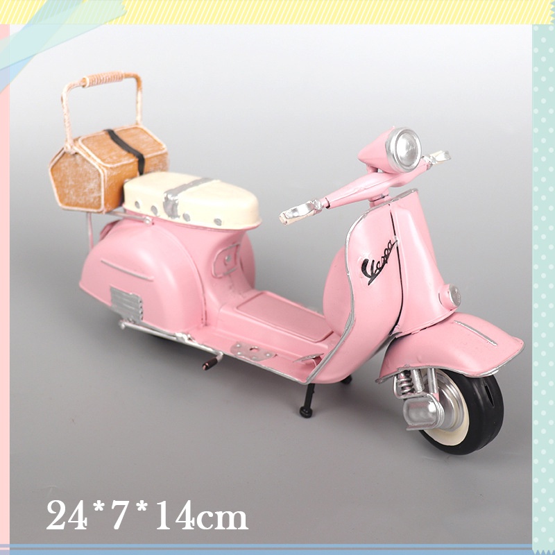 Mô Hình Xe Vespa Phong Cách Vintage