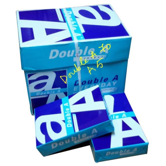[vpp Trí Tuệ ] - Giấy in photo Double A A5 70gsm - [ Brendo ]