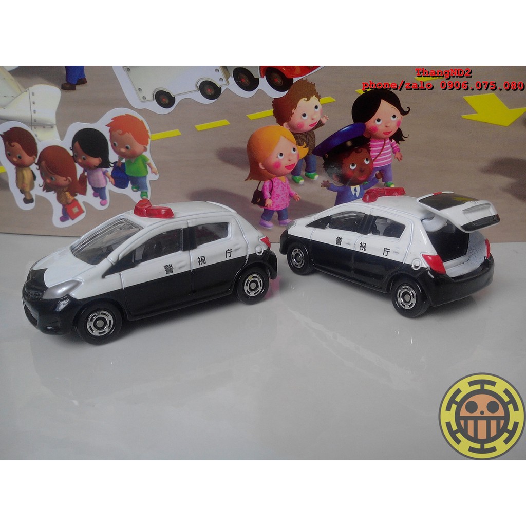 Ô tô Tomica Toyota Vitz (xe cảnh sát)