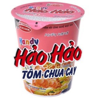 Mì ly handy Hảo Hảo tôm chua cay 67g .