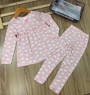 Bộ dài tay bé gái size đại