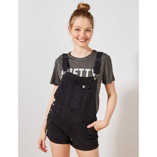 Yếm jeans Kiabi Short denim dungarees