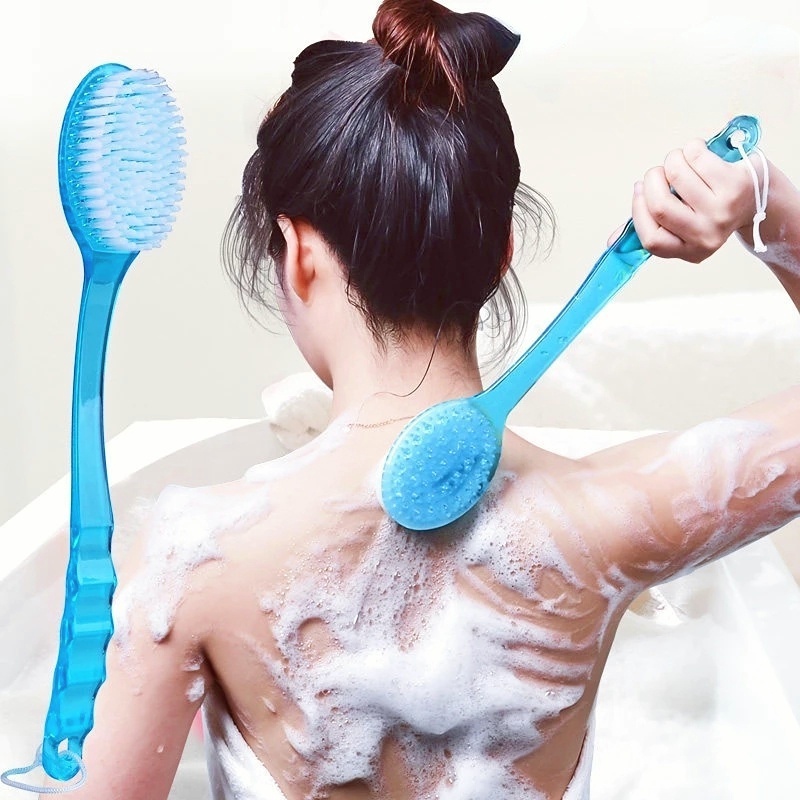 Bàn Chải Xốp Chà Lưng Tẩy Tế Bào Chết Mát Xa Khi Tắm