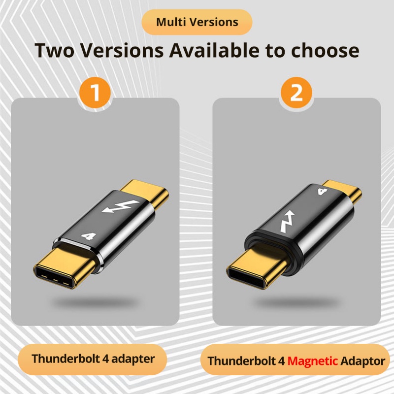 Phụ kiện chuyển đổi dữ liệu từ tính HDOORLINK 4 / 3 40Gbps 8K @ 60Hz PD100W 5A USB C sang Type C sạc nhanh