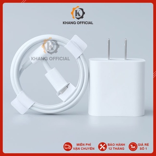 Sạc ip ,Sạc nhanh ip 20w us hàng chuẩn - Sử dụng cho ip: X > 14, BH 12 Tháng