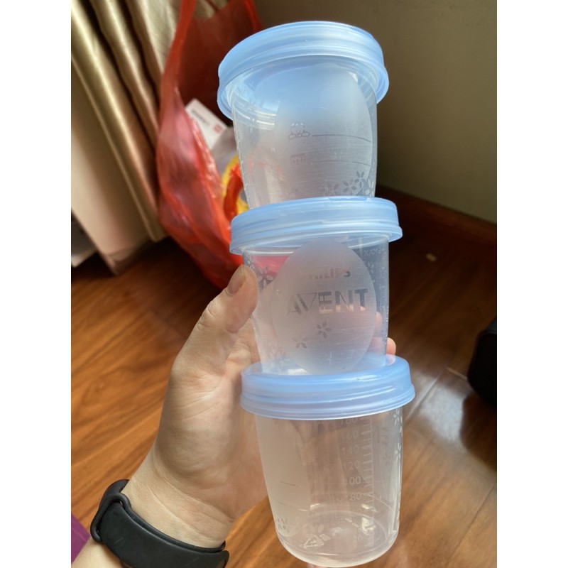 cốc trữ sữa avent