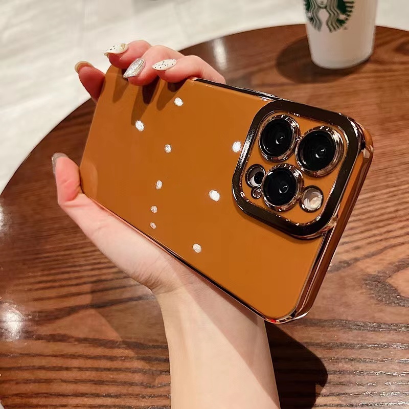 Sang Trọng Ốp Điện Thoại Mạ Điện Chống Sốc Cho IPhone 13 pro max 12 11 pro max x xs xr xsmax 7 plus 8 plus se2020 se2022