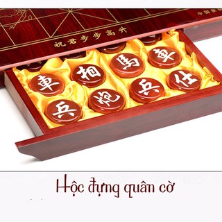 Bộ cờ tướng đá mã não cao cấp