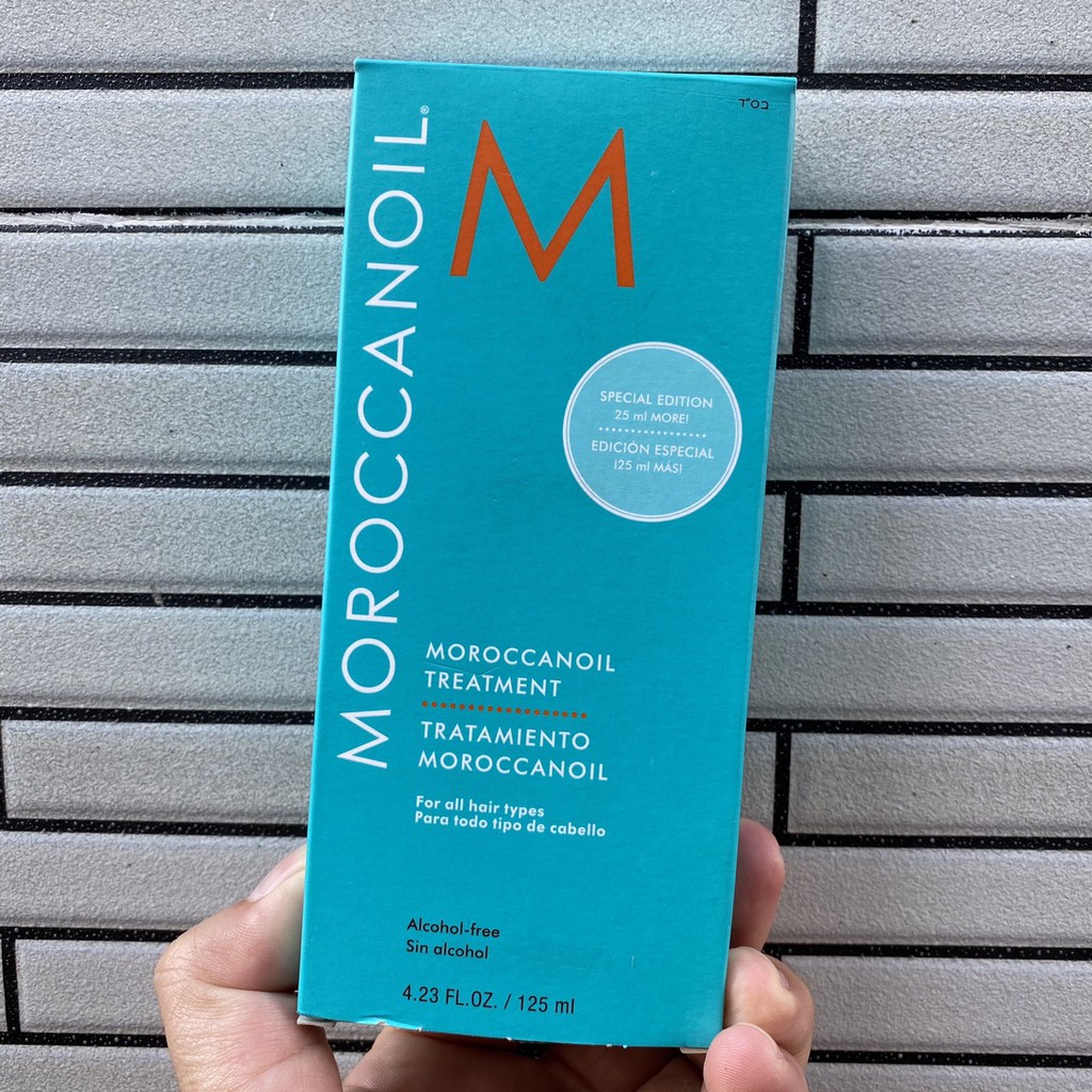 Tinh dầu dưỡng phục hồi tóc hư tổn khô xơ Moroccanoil Treatment Oil 125ml