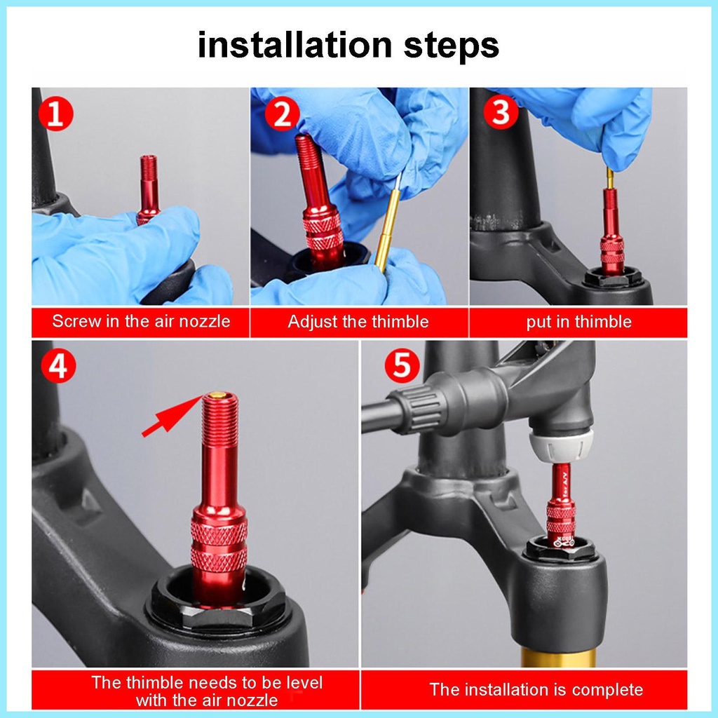 Van Bơm Hơi Bằng Hợp Kim Nhôm Cho Xe Đạp