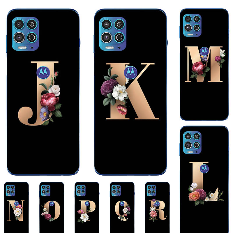 Ốp Lưng Điện Thoại Thời Trang Bằng Tpu Mềm In Chữ Tiếng Anh 26 Chữ Cái Cho Moto G100 6.7 " | BigBuy360 - bigbuy360.vn