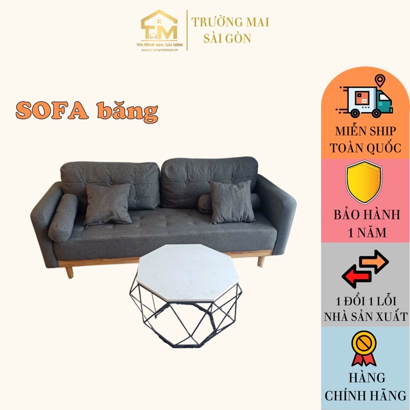 sofa băng thư giãn cho bé giá rẻ hiện đại chất vải Nhập Khẩu độ bền cao Trường Mai Sài Gòn