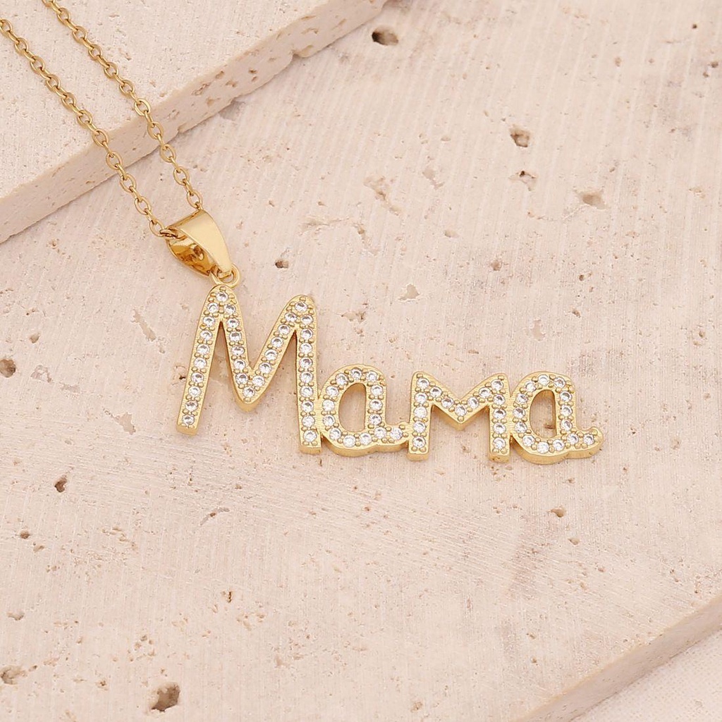 SUMU Vòng Cổ Choker Đồng Đính Đá Zircon Thanh Lịch Thời Trang MaMa